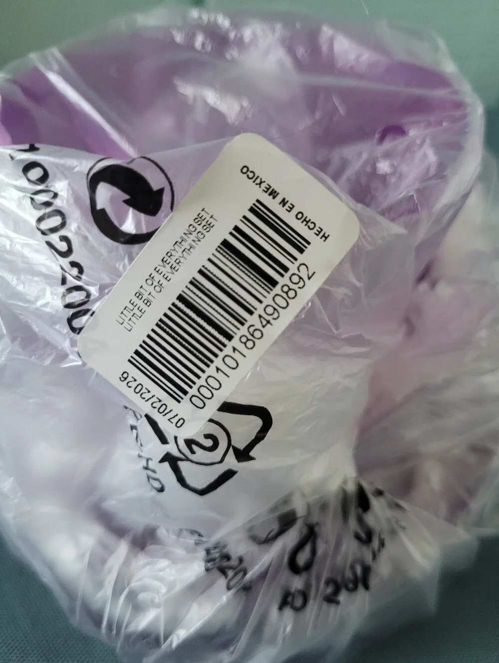 Tupperware Little Bit of Everything Set Purple